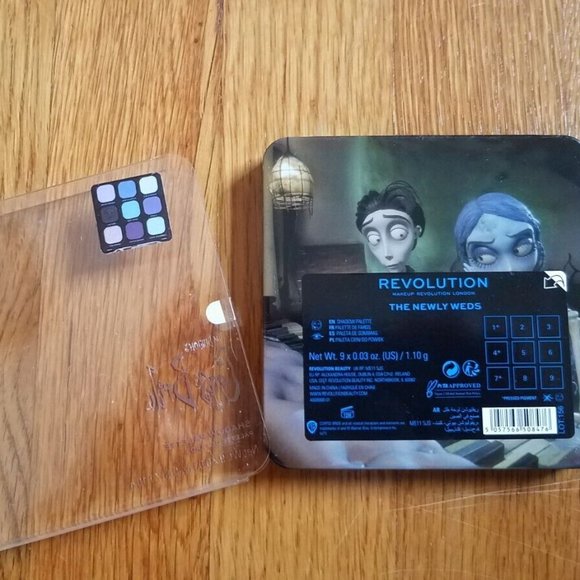 New Tim Burton's Corpse Bride X Revolution Eye Shadow Newly Weds - Picture 8 of 10